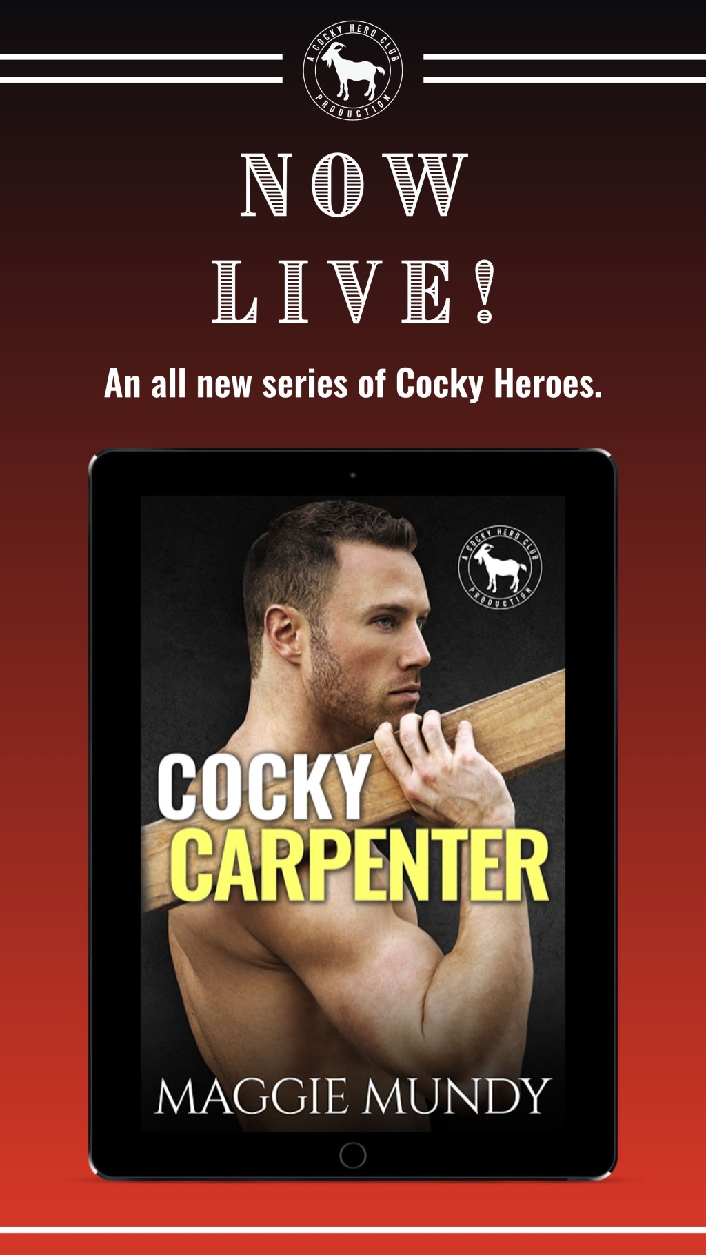 COCKY CARPENTER BY MAGGIE&nbsp;MUNDY
